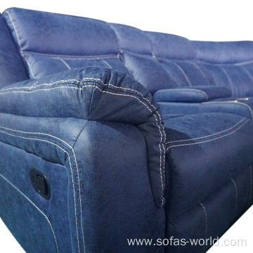 Wholesale Science and Technology Cloth Corner Recliner Sofa